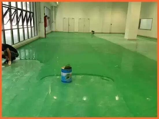 峰峰矿选择适合室外地坪漆翻新的材料 